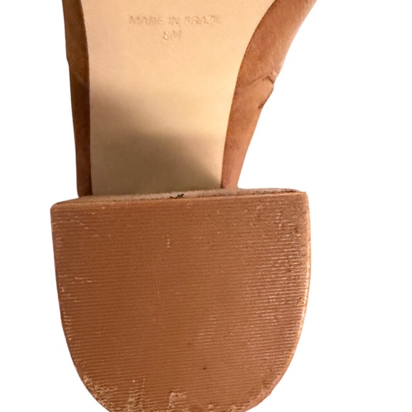 Steve Madden Nifty Pointed Toe Over the Knee Boots - Congac Brown Suede Size 8 - Picture 10 of 16